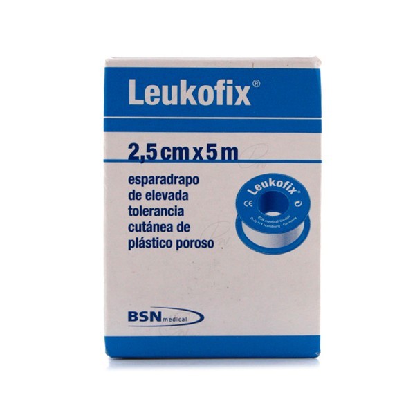 156968 - ESPARADRAPO LEUKOFIX 5X2,5 CM. 156968 - ESPARADRAPO LEUKOFIX 5X2,5 CM.