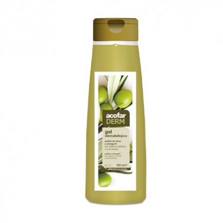 204479 - ACOFARDERM GEL ACEITE DE OLIVA Y OMEGA 6 750 ML 204479 - ACOFARDERM GEL ACEITE DE OLIVA Y OMEGA 6 750 ML