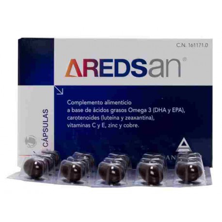 161171 - AREDSAN 60 CAPSULAS 161171 - AREDSAN 60 CAPSULAS