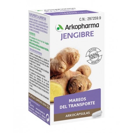 297259 - ARKOCAPSULAS JENGIBRE 50 CAPSULAS 297259 - ARKOCAPSULAS JENGIBRE 50 CAPSULAS