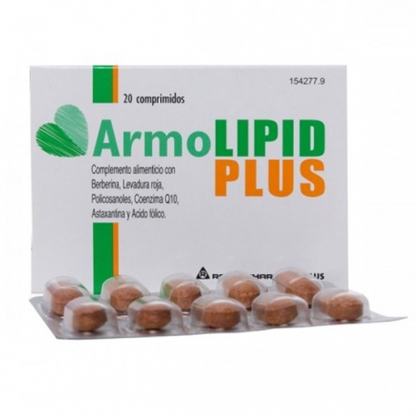 154277 - ARMOLIPID PLUS 20 COMPRIMIDOS 154277 - ARMOLIPID PLUS 20 COMPRIMIDOS