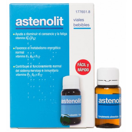 177651 - ASTENOLIT VIALES 12 VIALES 177651 - ASTENOLIT VIALES 12 VIALES