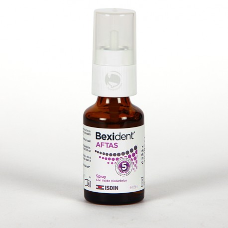182756 - BEXIDENT AFTAS SPRAY BUCAL PROTECTOR 15 ML 182756 - BEXIDENT AFTAS SPRAY BUCAL PROTECTOR 15 ML