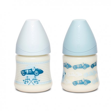 159534 - BIBERON SUAVINEX LATEX TET 3POS AZUL 150 159534 - BIBERON SUAVINEX LATEX TET 3POS AZUL 150