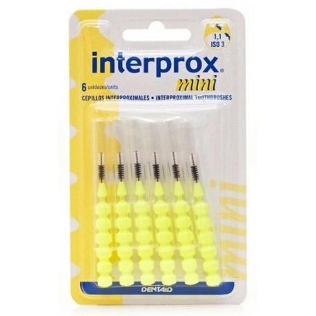 300830 - CEPILLO DENTAL INTERPROX MINI 6 UND. 300830 - CEPILLO DENTAL INTERPROX MINI 6 UND.