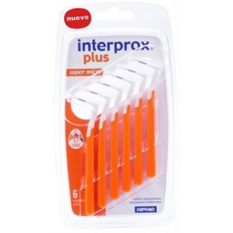 256553 - CEPILLO INTERPROX PLUS SUPER MICRO 6UI. 256553 - CEPILLO INTERPROX PLUS SUPER MICRO 6UI.