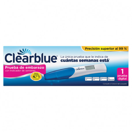 151492 - TEST EMBARAZO CLEAR BLEU DIGITAL 1 UDS. 151492 - TEST EMBARAZO CLEAR BLEU DIGITAL 1 UDS.