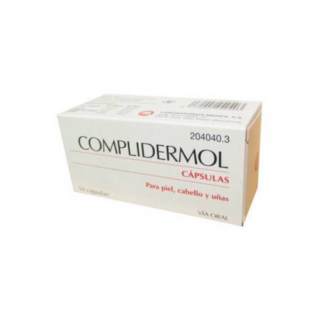 204040 - COMPLIDERMOL 50 CAPSULAS DUPLO 204040 - COMPLIDERMOL 50 CAPSULAS DUPLO