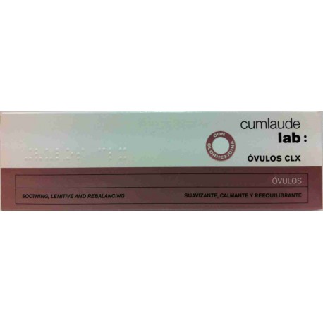 160706 - CUMLAUDE CLX 10 OVULOS VAGINALES 160706 - CUMLAUDE CLX 10 OVULOS VAGINALES
