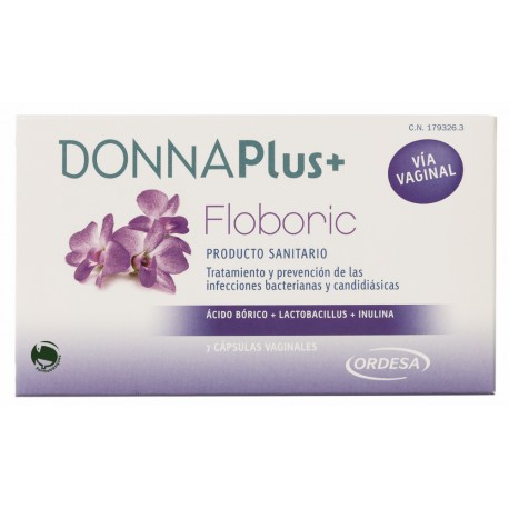 179326 - DONNA PLUS + FLOBORIC CAPSULAS VAGINALES 7 CAPS 179326 - DONNA PLUS + FLOBORIC CAPSULAS VAGINALES 7 CAPS