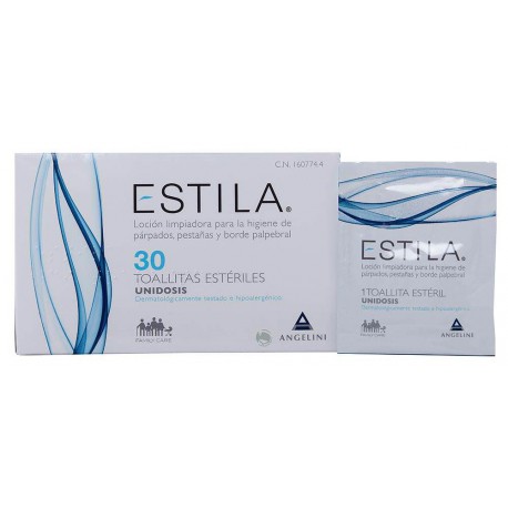 160774 - ESTILA PARPADOS/PESTAÑAS 30 TOALLITAS 160774 - ESTILA PARPADOS/PESTAÑAS 30 TOALLITAS
