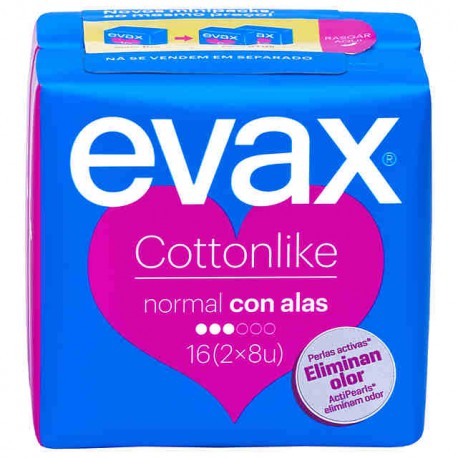 173561 - COMPRESAS EVAX COTTONLIKE NORMAL 16U 173561 - COMPRESAS EVAX COTTONLIKE NORMAL 16U
