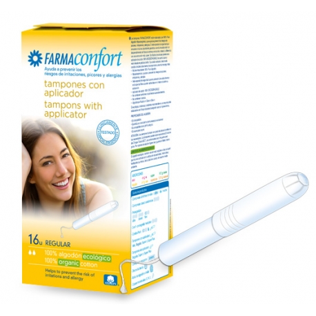 315257 - TAMPONES FARMACONFORT HIPOALERGENICO REGULAR 16 315257 - TAMPONES FARMACONFORT HIPOALERGENICO REGULAR 16