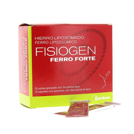 174511 - FISIOGEN FERRO FORTE 30 SOBRES 174511 - FISIOGEN FERRO FORTE 30 SOBRES