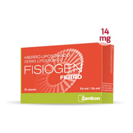 164330 - FISIOGEN FERRO 30 CAPSULAS 164330 - FISIOGEN FERRO 30 CAPSULAS