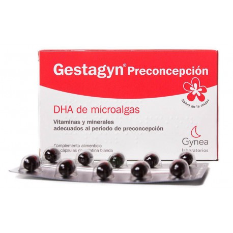 169555 - GESTAGYN PRECONCEPCION 30 CAPSULAS 169555 - GESTAGYN PRECONCEPCION 30 CAPSULAS