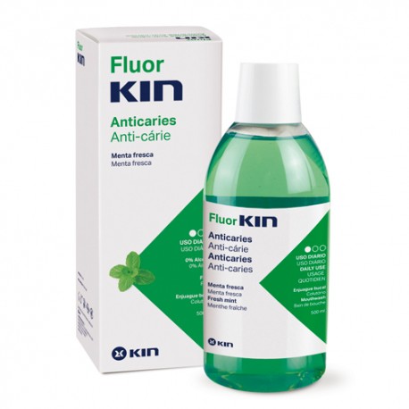 373134 - FLUORKIN ENJUAGUE DIARIO MENTA 500 ML. 373134 - FLUORKIN ENJUAGUE DIARIO MENTA 500 ML.