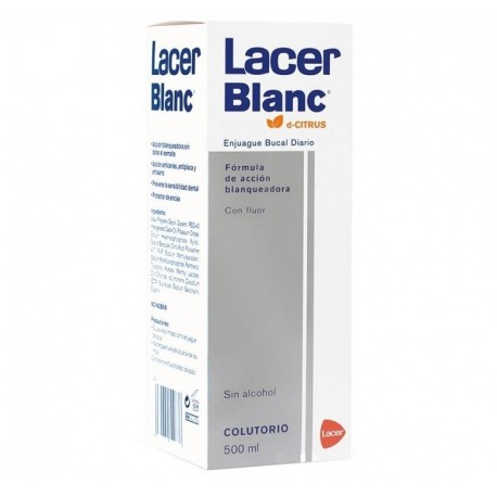 163947 - LACERBLANC COLUTORIO D- CITRUS 500 ML 163947 - LACERBLANC COLUTORIO D- CITRUS 500 ML