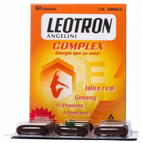 168464 - LEOTRON COMPLEX ANGELINI 60 CAPS 168464 - LEOTRON COMPLEX ANGELINI 60 CAPS