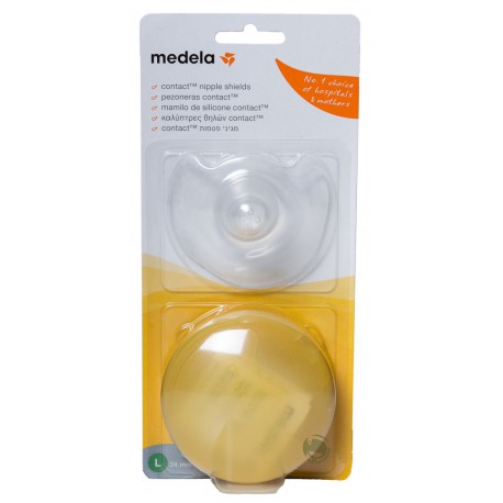 153821 - MEDELA PEZONERA CONTACT TALLA L 2 UDS 153821 - MEDELA PEZONERA CONTACT TALLA L 2 UDS