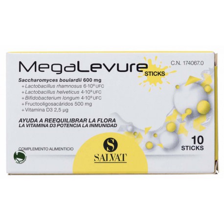 174067 - MEGALEVURE 10 STICKS 174067 - MEGALEVURE 10 STICKS