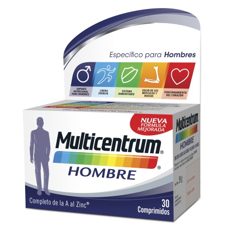 166000 - MULTICENTRUM HOMBRE 30 COMPRIMIDOS 166000 - MULTICENTRUM HOMBRE 30 COMPRIMIDOS