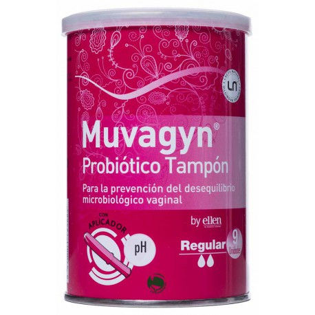 172568 - MUVAGYN PROBIOTICO TAMPON REGULAR 12UDS 172568 - MUVAGYN PROBIOTICO TAMPON REGULAR 12UDS
