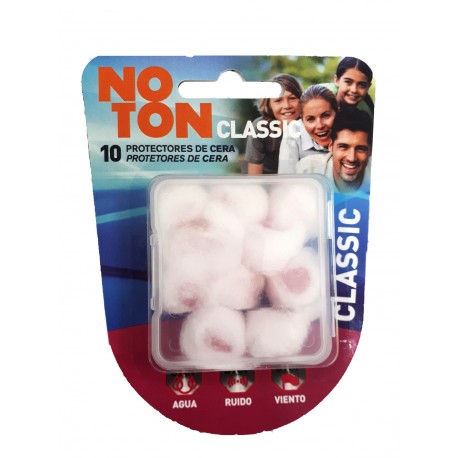 161294 - TAPONES OIDOS NOTON CERA ALGODON 10 U CAJITA DE 161294 - TAPONES OIDOS NOTON CERA ALGODON 10 U CAJITA DE