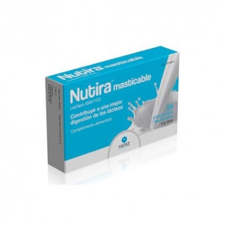 161460 - NUTIRA LACTASA 4500 FCC 28 COMP MASTICABLES 161460 - NUTIRA LACTASA 4500 FCC 28 COMP MASTICABLES