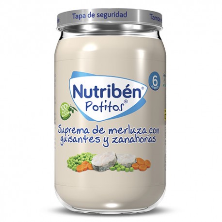 192073 - NUTRIBEN SUPREMA DE MERLUZA CON GUISANTES ZANAHO 192073 - NUTRIBEN SUPREMA DE MERLUZA CON GUISANTES ZANAHO