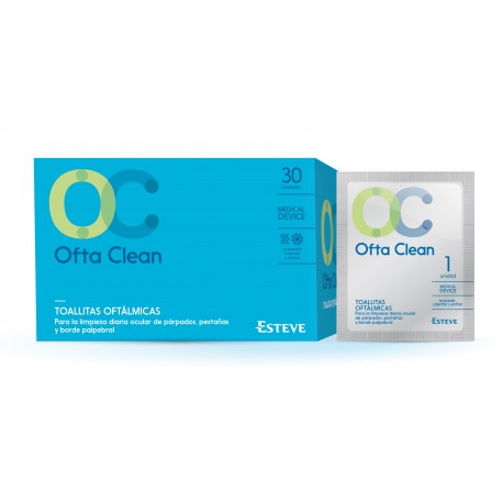 169583 - OFTACLEAN TOALLITAS DE UN SOLO USO 30 TOALLITAS 169583 - OFTACLEAN TOALLITAS DE UN SOLO USO 30 TOALLITAS