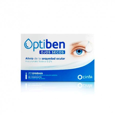210015 - LUBRICANTE OCULAR OPTIBEN GOTAS 20 AMP 210015 - LUBRICANTE OCULAR OPTIBEN GOTAS 20 AMP