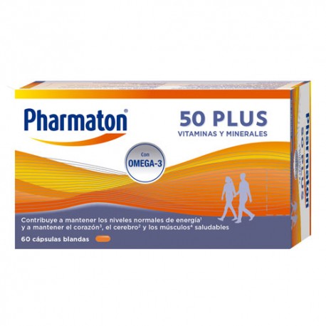 154541 - PHARMATON 50 PLUS 60 CAPSULAS 154541 - PHARMATON 50 PLUS 60 CAPSULAS