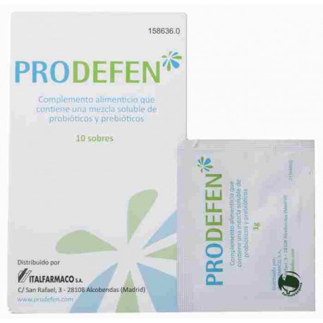 158636 - PRODEFEN 10 SOBRES 158636 - PRODEFEN 10 SOBRES