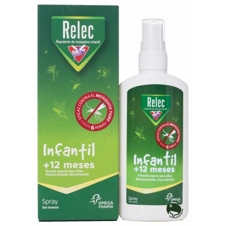 178982 - RELEC INFANTIL +12 MESES REPELENTE 100 ML 178982 - RELEC INFANTIL +12 MESES REPELENTE 100 ML