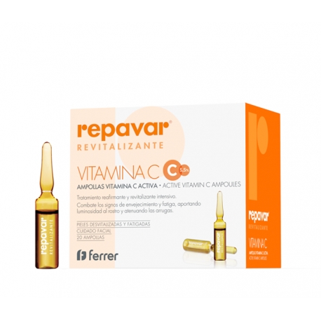 159956 - REPAVAR REVITALIZANTE AMP VIT C 20UN 159956 - REPAVAR REVITALIZANTE AMP VIT C 20UN