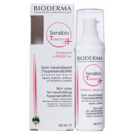 171001 - SENSIBIO TOLERANCE PLUS BIODERMA 40 ML 171001 - SENSIBIO TOLERANCE PLUS BIODERMA 40 ML
