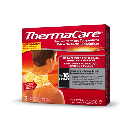 159364 - THERMACARE CUELLO HOMBROS Y MUÑECAS 2 PARCHES 159364 - THERMACARE CUELLO HOMBROS Y MUÑECAS 2 PARCHES